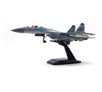 XJBTBA Aircraft model Plane for Russian Air Force fighter Sukhoi Su-27 diecast 1:100 scale metal Planes Planetoy Set(SU-35)