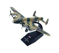 XJBTBA Airplane Model 1:144 For British Lancaster Bomber Model Alloy Die Cast Militarized Combat Aircraft Fighter Model Exquisite Collection Gift