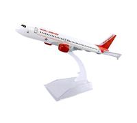 XJBTBA Airplane Model 16CM For Air INDIA Airways A320-200 With Base Alloy Aircraft Airbus Model Crafts Suitable For Decoration Exquisite Collection Gift