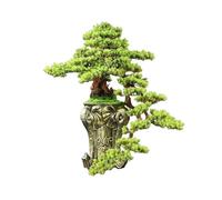 XJBTBA artificial bonsai tree Artificial Greenery Decorations Housewarming Gift Ornaments Simulation Bonsai Office Living Room Entrance Decoration artificial bonsai tree indoor plant