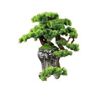 XJBTBA artificial bonsai tree Office Living Room Entrance Decoration Artificial Greenery Decorations Simulation Bonsai Opening, Housewarming Gift Ornaments artificial bonsai tree indoor plant