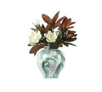 XJBTBA Artificial Living Room Home Light Luxury High-Grade Bonsai Club Hotel Ornaments Arrangement Ceramic Vase Simulation Flower