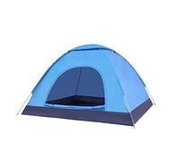 XJBTBA Automatic Pop Up Lightweight 2 Person Tent, Windproof Waterproof, Perfect for Beach, Outdoors, Travel, Hiking, Camping, Hunting, Fishing, etc., Blue