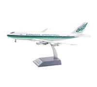 XJBTBA B-Models 1 200 Scale for Evergreen Airlines 747-100 N481EV Diecast Aircraft Model Metal Plane Planetoy Set