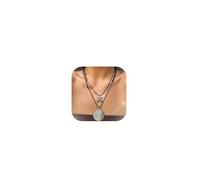 XJBTBA Boho Necklaces for Women Jewelry Cowboy Boot Layered Turquoise Pendant Retro Western Leather Choker Necklace Country Concert Outfits Trendy Stuff