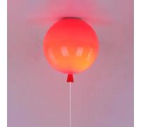 XJBTBA Cartoon Balloon Globe Ceiling Light with Pull Cord Colorful Pendant Lamp Children's Room Close to Lights Kids Kindergarten s