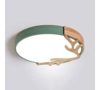 XJBTBA Ceiling lamp chandelier Chandelier, Antler Led Ceiling Light Individual Creative Ceiling Lighting Energy Saving Household round Flat Light Flush Mount Flat Light Adjustable Tri-Color