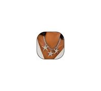 XJBTBA Chunky for Women Trendy Gold Satement Multilayer Punk Necklaces Dainty Cuban Link Chain Necklace Jewelry Gift