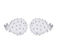 XJBTBA Cut-out Tiny Puffer Fish Earring Stainless Steel Minimalist Blowfish Stud Earrings for Women Men Cute Tetraodontidae Jewelry Gift