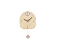 XJBTBA Decorative Clocks No Punch Living Room Personalized Bedside Ornament Creative Mute Wall Hanging Clock