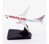 XJBTBA Diecast 1 400 Scale Aircraft Model Alloy For Malta Ryanair B737-MAX8 9H-VUC Collection Souvenir Planetoy Set