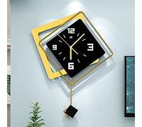 XJBTBA Elegant Decorative Wall Clock, Creative Wall Clock, Layered and Scattered with a Three Dimensions Effect, for the Bedroom of the Kitchen Office