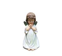 XJBTBA Figurine Animal Ornaments Sculptures American Country Little Angel Statue Resin Crafts Praying Girl Figure Arts Sculpture Outdoor Garden Courtyard Decoration