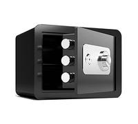 XJBTBA Fireproof Waterproof Cabinet s Digital -Electronic Steel with Keypad to the Wall, Medium Personal Security Locked Cabinet for Home Money,Office,Hotel Business,In the