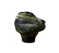 XJBTBA Flowerpots Chinese Retro Ceramic Plant Basin Jingdezhen Coarse Ceramic Flower Ware Creative Art Ornament Ceramic Plant Pots