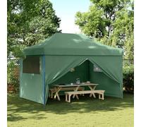 XJBTBA Foldable Party Tent Pop-Up with 4 Sidewalls Green,Privacy Space/Room For Camping Caravan Picnic Fishing and Festivals Holidays Beach Shower Changing Tent