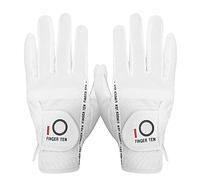 XJBTBA Golf Gloves Men Left Hand Right Rain Grip Weathersof Value Pair, Mens Golf Glove Wear Resistant Non Slip Color Black Grey Green Flexible Size S M ML L XL