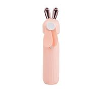 XJBTBA Handheld Fan,USB Fan,hand Fan,Hanging Neck Fan Mini Small Portable Portable Rechargeable Lazy Student Dormitory Office Mute/black (Color : Green)