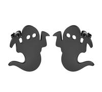 XJBTBA Hollow Ghosts Shaped Earring Halloween Ghost Stud Earrings for Women Men Hollow Ghost lover Jewelry Gift