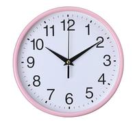 XJBTBA Home Living Room Study Round Wall-Mounted Decorative Wall Hotel Digital Decoration Clock for Wall(C)