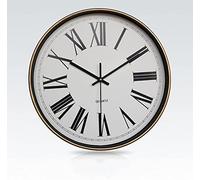 XJBTBA Indoor Outdoor Wall Clock, 12 Inch Sealed Dustproof, Non-Ticking, Battery Operated Quartz Clock for Kitchen/Bathroom/Shower/Pool/Patio/Outdoor