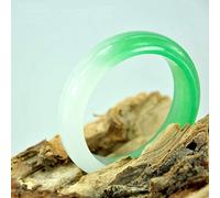 XJBTBA Jade Green, Jade for Women, Jade Jade Semi-Green Jade Rock with Box
