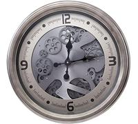 XJBTBA Large Wall Clocks, Industrial Wall Clock for Living Room, Handmade Clocks, Silent Wall Clock - Copper Clock, Personalised Clock