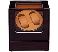 XJBTBA Mechanical Shaker Automatic Double Watch Winder Storage Display Box with Quiet Motors for Women Man Watches (Color : A) (C)