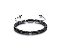 XJBTBA Mens Crystal Bead Bracelet Tigers Eye Stone Anxiety Protection Healing Bracelets Adjustable Spiritual Gifts for Women Men Him Boyfriend Husband Valentines Anniversary Fathers Day Birthday