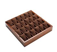 XJBTBA Mens Large Jewelry Tray Case Organizer Display Showcase Watch Box (A 6cm),A-38 * 6cm