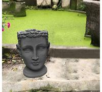 XJBTBA Ornament Statues Sculptures David Head Flower Pot Ornaments Courtyard Park Furnishing Crafts Outdoor Villa Lawn Figurines Decoration-C_17*25Cm