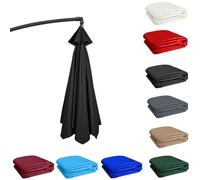 XJBTBA Outdoor Patio Sun Umbrella Canopy Replacement Cloth for 2/2.7/3 Meter Garden Parasol Sun Shade Cover for Outdoor Table Umbrella Cloth for 6/8 Arms Protect Your Skin from Harmful UV R
