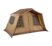 XJBTBA Person Teepee Tent/Instant Windproof Dome Family Tents for Camping Hiking and Outdoor, Portable Tent with Carry B Hopeful, 310 * 210 * 260cm, Brown