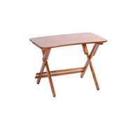 XJBTBA Portable Small Folding Table - Personal TV Tray for, Camping, Laptops & Cards (70x40 cm) - Lightweight, Versatile & Easy to Store, Perfect for Indoor & Outdoor Use
