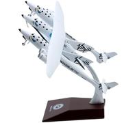 XJBTBA Replica Aircraft Models 19CM 1/200 Scale Highly Detailed Airliner Model For Virgin Galactic Spacecraft N348MS Aircraft Collectible Model Miniature Airplane Model