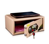 XJBTBA Safes Mechanical Password Safe， Household Small Bedside SDeposit Office All Steel 2-layer Insurance Cabinet For Cash/File/Laptop， 4 Sizes SCabinet