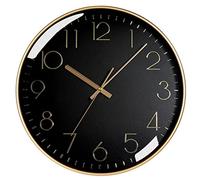 XJBTBA Simple Style Wall Clock Nordic Modern Wall Clock Silent Non Ticking Wall Clock Operated Glass Clock Face Wall Art Non ticking