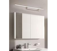 XJBTBA Spin 180° Vanity Fixtures Make-up Light,Frame,Bathroom Wall Lamp,White,40cm Bath Mirror Decor Light,Pendant Ceiling