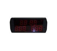 XJBTBA Sport Outdoor/Indoor Led Scoreboard, Shot Clock Second Custom Time, Wall-Mounted Professional Digital Scoreboard With Buzzer, Remote Control,Referee Scoreboards & Timers