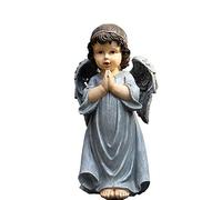 XJBTBA Statue Sculptures Resin Figure Angel Ornaments Artwork Courtyard Park Furnishing Crafts Outdoor Garden Villa Balcony Figurines Decoration-Style1_As_Shown