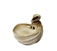 XJBTBA Tabletop Conch Desktop Running Small Fountain Serenity Meditation Creative Water Cycle Ornaments Indoor Waterfall