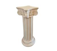 XJBTBA Vintage Roman Pillar Magnesium Oxide Greek Column Decorative Pedestal Stand for Wedding Home Garden Roman Pillars for Porch