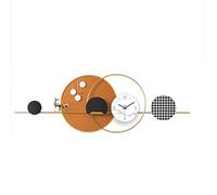XJBTBA Wall Clock Large Decorative Clock Mid-Century Modern Wall Clock Silent Non Ticking Battery-Powered Home Decoration Wall Clock Non ticking