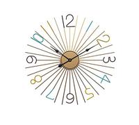 XJBTBA When The Nordic Creative Metal Wrought Iron Clock Clocks Wall Stickers * 60cm