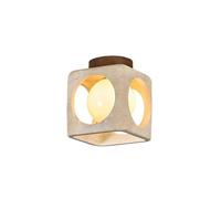 XJBWSDE Flush Mount Ceiling Light Modern Natural Stone Glass Globe Shade Ceiling Lamp Minimalist Ceiling Lighting Fixture for Hallway Corridor Foyer Bathroom Interior Home Decor Flush Mount Light