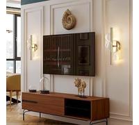 XJBWSDE Luxurious Led mirror light Bathroom Wall Light Lighting Mounted Lamp Long Picture Modern Interior Corridor Decor Sconce Lights Fixture (Color : 3, Size