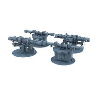 XJCG200343 1/200 Model Detail Upgrade German Bismarck Main, Deputy Gun Rangefinder & Observator 1