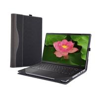 XJchen Laptop Cover Compatible with Dell Inspiron 14 5420 5425 5430 5435 5440 7420 7425 7430 7435 7440 7441 7445 2-in-1 Latitude 7440 7450 7455 Case Protective Skin Sleeve PU Leather Pouch (DAR Grey)