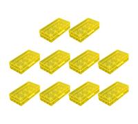Xjdzineq 10PCS Battery Container Multipurpose Design for Safe Power Management Clear Battery Planner