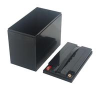 Xjdzineq 12V 50AH 18650 Container Case Cover with Brass Posts Housing Box for High Current Applications Waterproof Enclosure